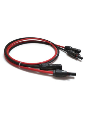 Solar kabel set met connector