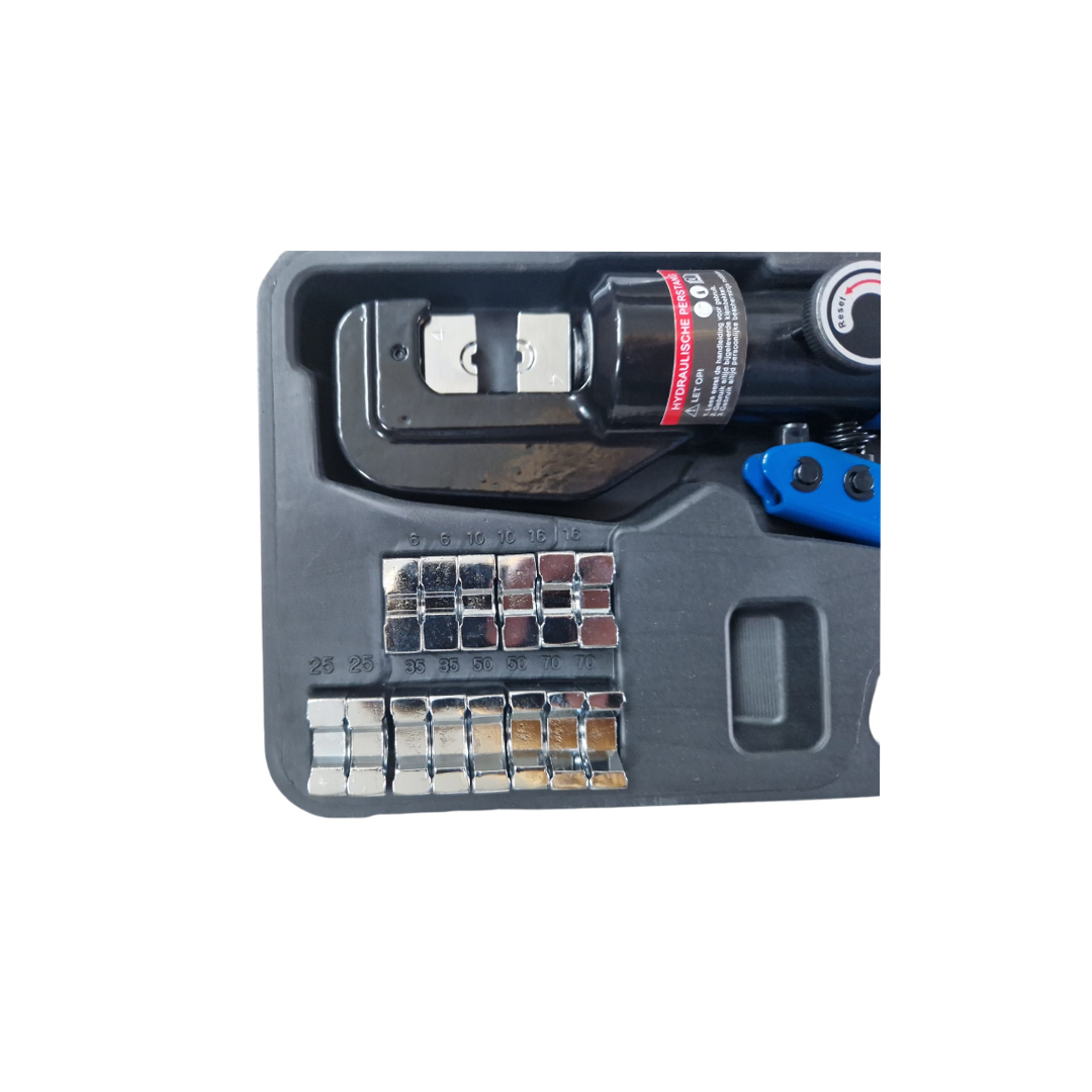 Hydraulische krimptang kabelogen 4-70mm Germat