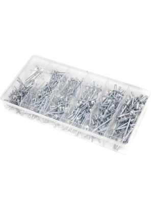 set popnagels 500 stuks 2,4mm – 3,2mm – 4mm – 4,8mm