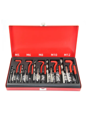 Schroefdraad reparatie set m5 tot m12 inclusief helicoils