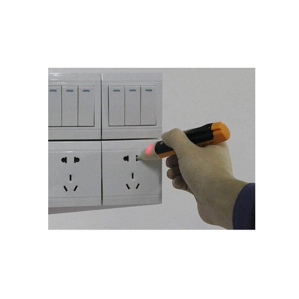Spanning tester pen met led licht - Afbeelding 2