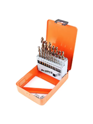Germat 19-delige HSS Staalboren Set met 5% Cobalt (1mm tot 10mm)