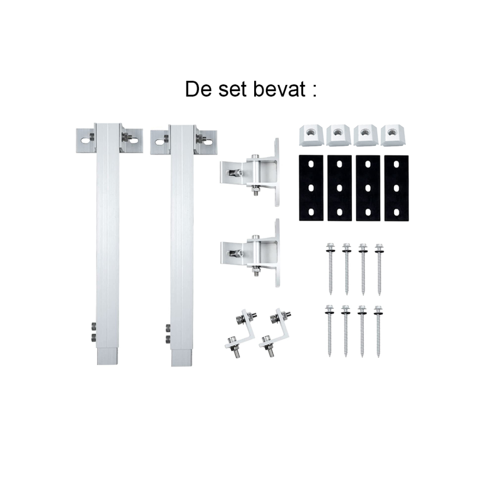 Zonnepanelen Wand Bevestiging Set