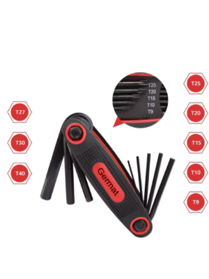Torx set 8 delig T9 - T40