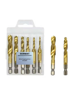 HSS Boor & Zelf tap 6-delige set M3 - M10