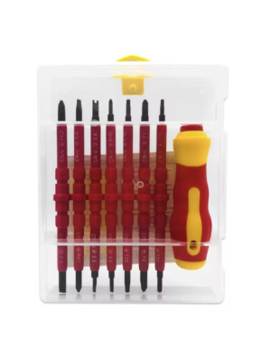 VDE Germat Schroevendraaier Set 8-Delig Kruiskop-Platkop-Torx