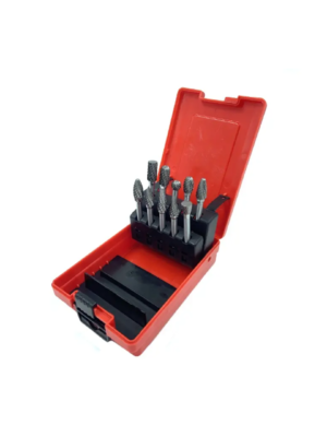 10-delige Hardmetalen Carbide Freesset