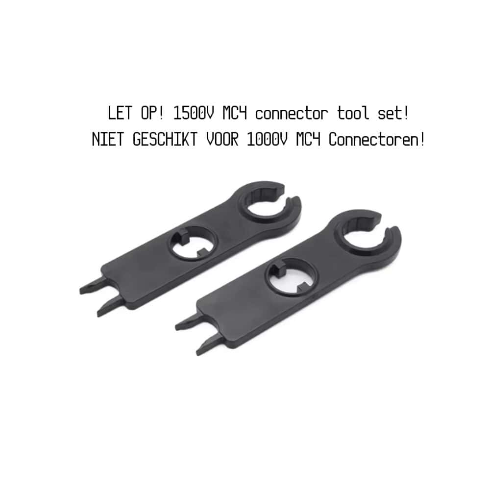 MC4 Multicontact 1500V Sleutel SET (2 stuks) - Afbeelding 2