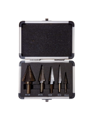 5 delige trappenboor set duimsematen