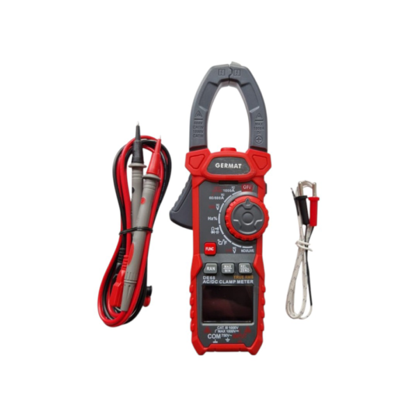 Digitale amperetang Multimeter – Meet Spanning, Stroom, Weerstand & Temperatuur – 1000V/1000A