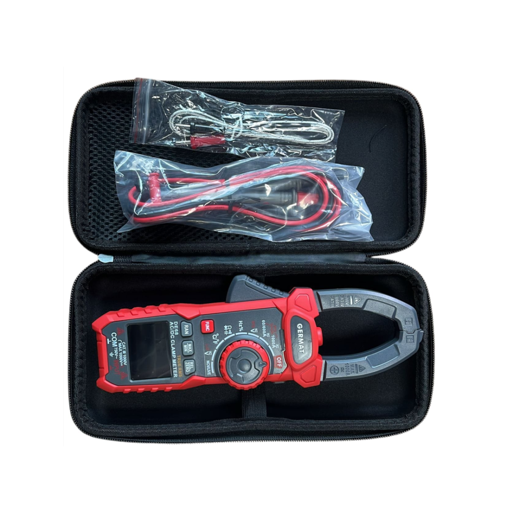 Digitale amperetang Multimeter – Meet Spanning, Stroom, Weerstand & Temperatuur – 1000V/1000A Digitale amperetang Multimeter – Meet Spanning, Stroom, Weerstand & Temperatuur – 1000V/1000A