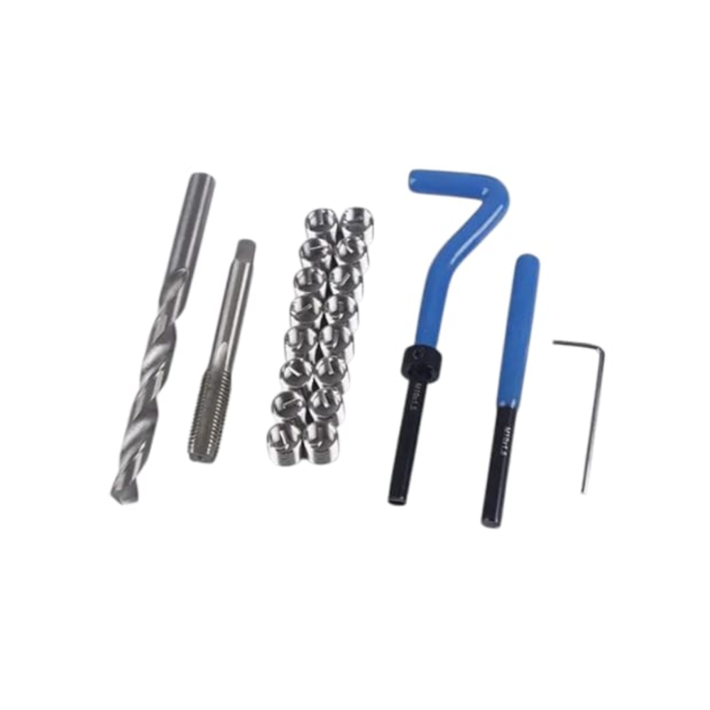 Draadreparatie set 25 delig Germat M4, M5, M6, M8, M10, M12 Draadreparatie set 25 delig Germat M4, M5, M6, M8, M10, M12