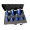 Germat Diamant Droogboor Set 7-Delig – 6 | 8 | 10 | 12 | 20 | 27 | 35 mm – Incl. M14-naar-Accutol-Adapter