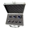 Germat Diamant Droogboor Set 7-Delig – 6 mm | 8 mm | 10 mm | 12 mm | 20 mm | 27 mm | 35 mm – Incl. M14-naar-Accutol-Adapter & Luxe Aluminium Koffer