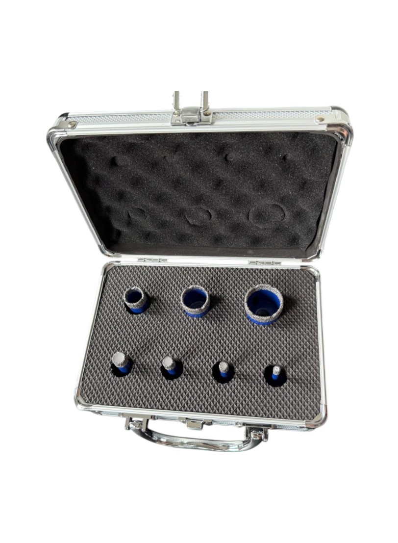 Germat Diamant Droogboor Set 7-Delig – 6 mm | 8 mm | 10 mm | 12 mm | 20 mm | 27 mm | 35 mm – Incl. M14-naar-Accutol-Adapter & Luxe Aluminium Koffer Germat Diamant Droogboor Set 7-Delig – 6 mm | 8 mm | 10 mm | 12 mm | 20 mm | 27 mm | 35 mm – Incl. M14-naar-Accutol-Adapter & Luxe Aluminium Koffer