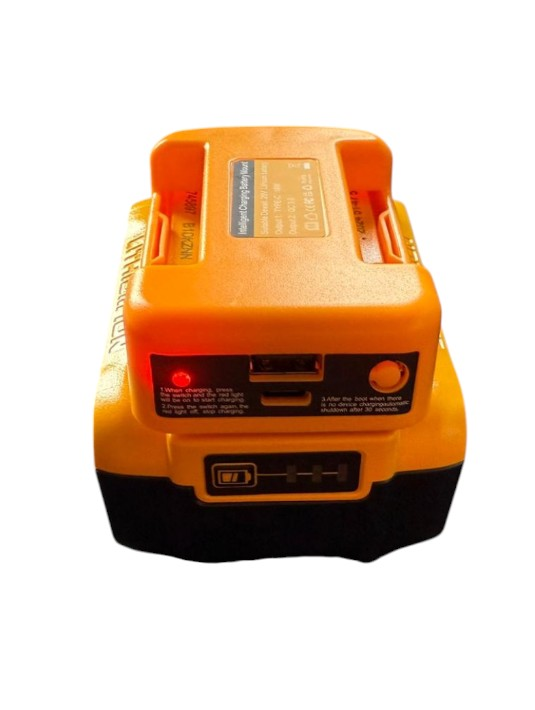 USB oplader op accu – Germat