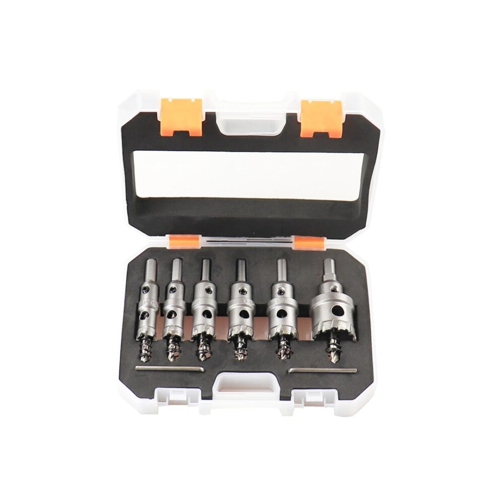 Germat TCT Staalgatenboor Set – 6-delig Germat TCT Staalgatenboor Set – 6-delig