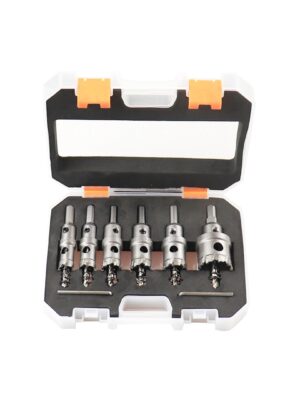 Germat TCT Staalgatenboor Set – 6-delig