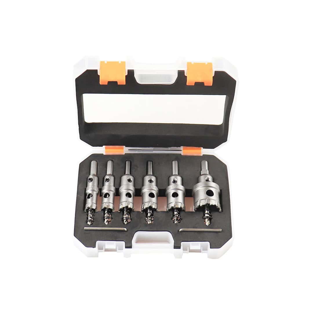 Germat TCT Staalgatenboor Set – 6-delig