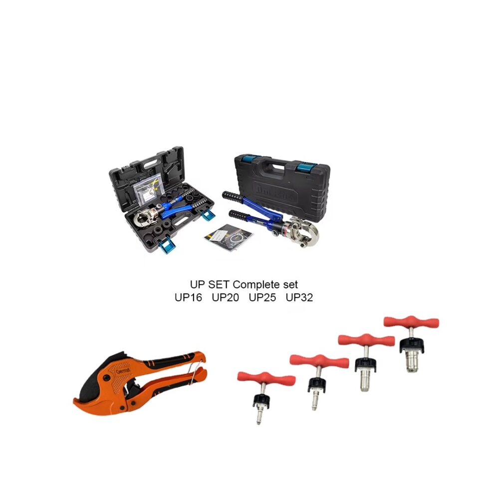 Complete Waterleiding Gereedschap Set UP – Voor Uponor S-Press Complete Waterleiding Gereedschap Set UP – Voor Uponor S-Press