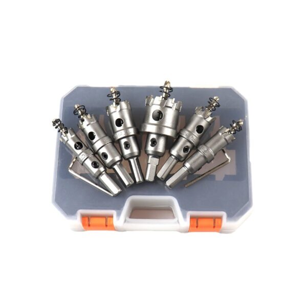 Germat TCT Staalgatenboor Set – 6-delig