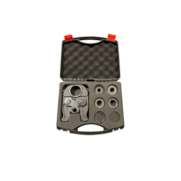 Germat persbek set V-press met inschuifbare klembekken (12–28 mm)