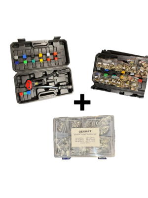 Germat complete blindklinkmoer set incl. tang + aluminium assortiment M3–M12