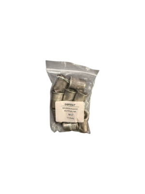 Blindklink moeren set M12 Aluminium 10 stuks