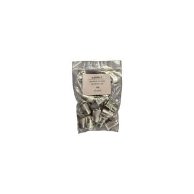 Blindklink moeren set M8 Aluminium 10 stuks