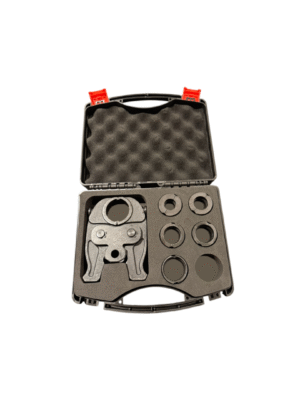 Germat persbek set TH-press met inschuifbare klembekken (16–32 mm)