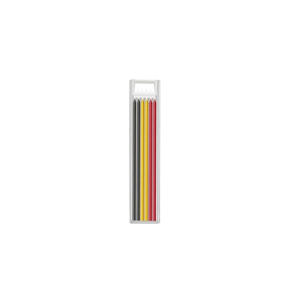 Germat timmermans potlood vulling kleur set – 6 stuks