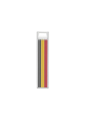 Germat timmermans potlood vulling kleur set – 6 stuks