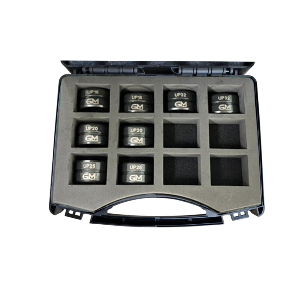 Germat persbek set UP-press (16–32 mm)