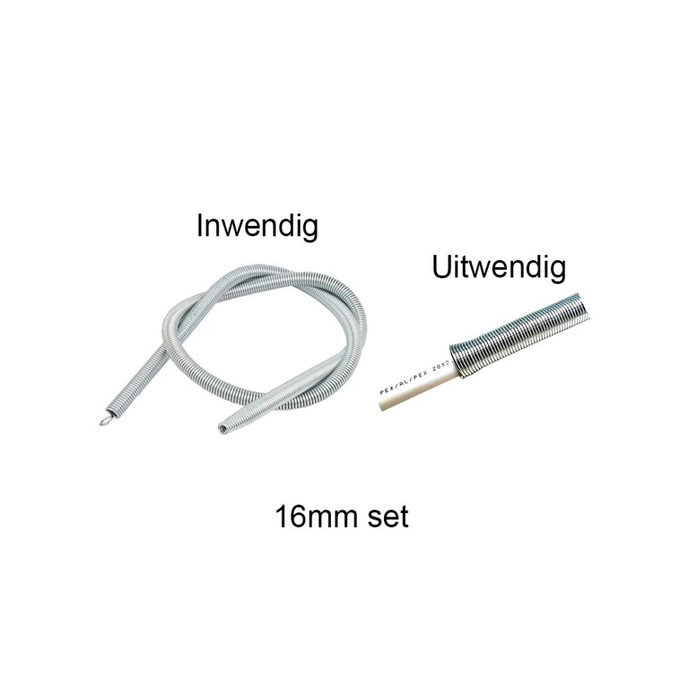 Buigveren set binnen & buiten voor PEX en AluPEX (16-32 mm)