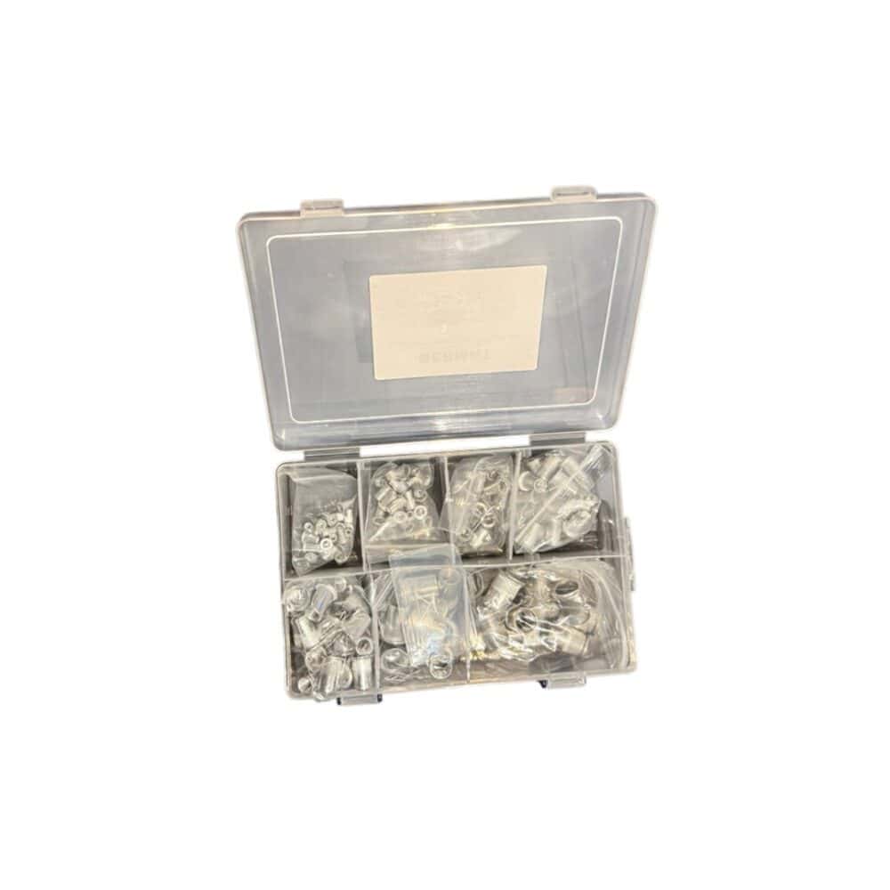 Blindklinkmoeren set alu