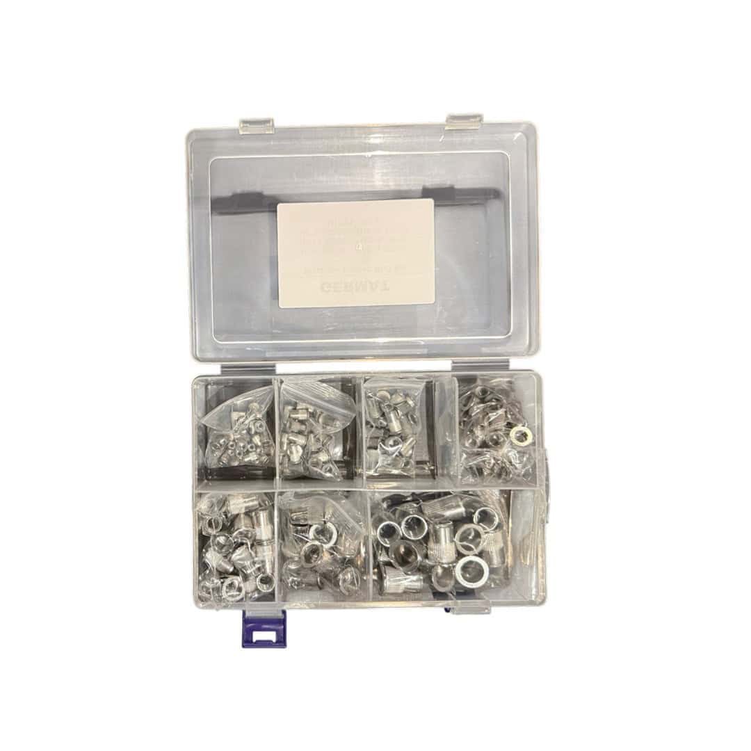 blindklinkmoeren set RVS