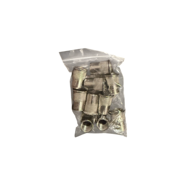 Blindklink moeren set M12 RVS 10 stuks