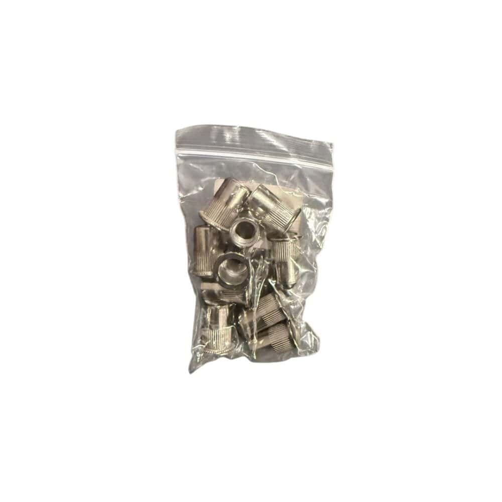 Blindklink moeren set M10 RVS 10 stuks