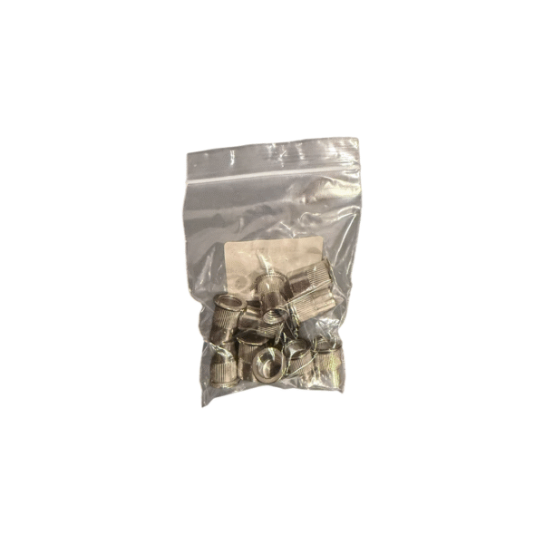 Blindklink moeren set M8 RVS 10 stuks