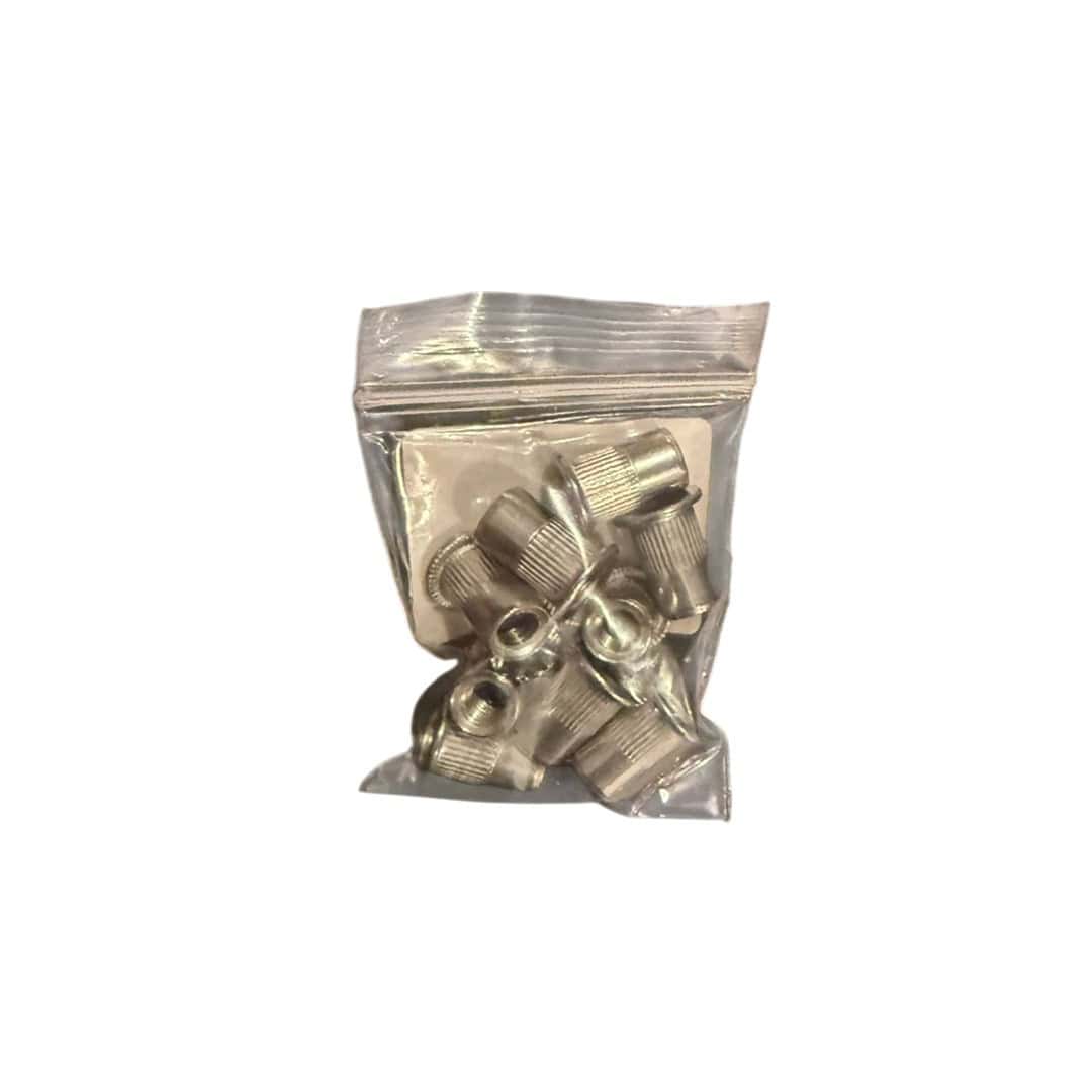 Blindklink moeren set M6 RVS 10 stuks