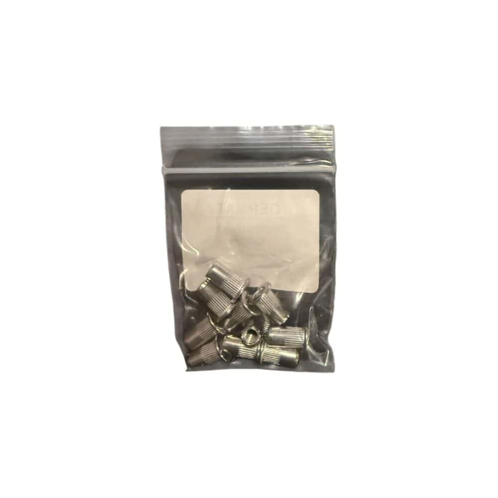 Blindklink moeren set M4 RVS 10 stuks
