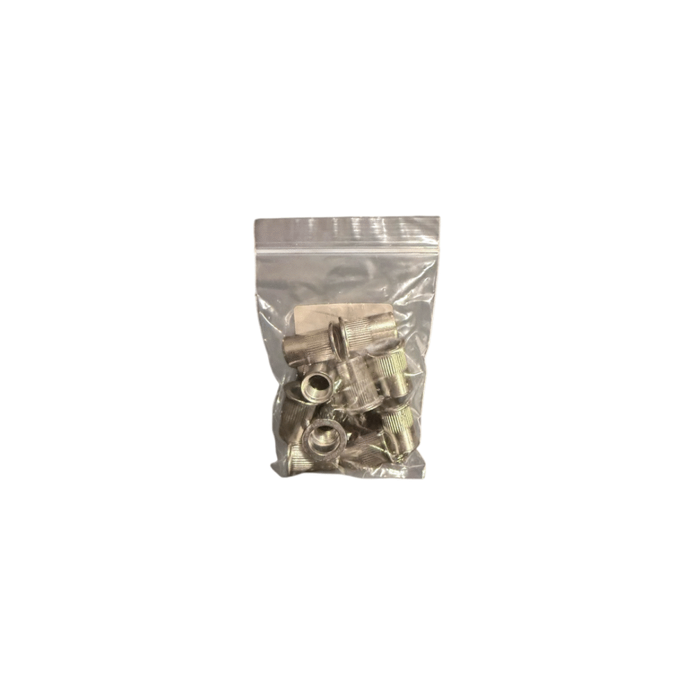 Blindklink moeren set M10 Aluminium 10 stuks