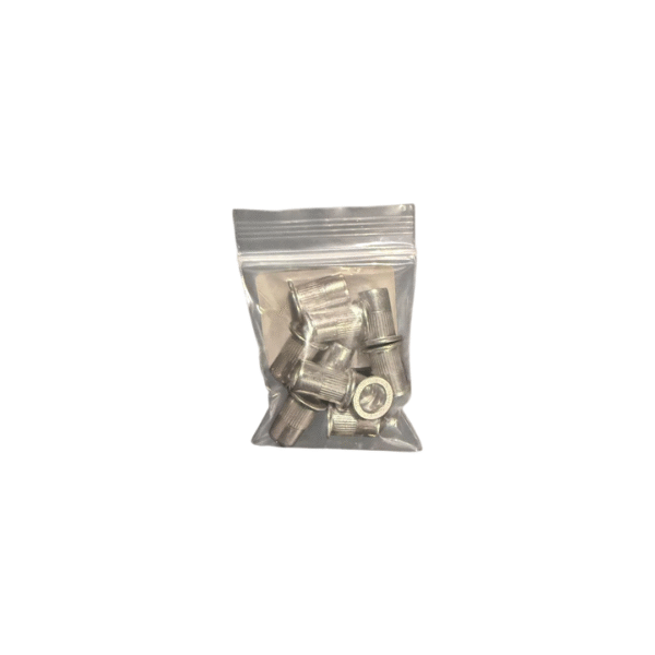 Blindklink moeren set M6 Aluminium 10 stuks