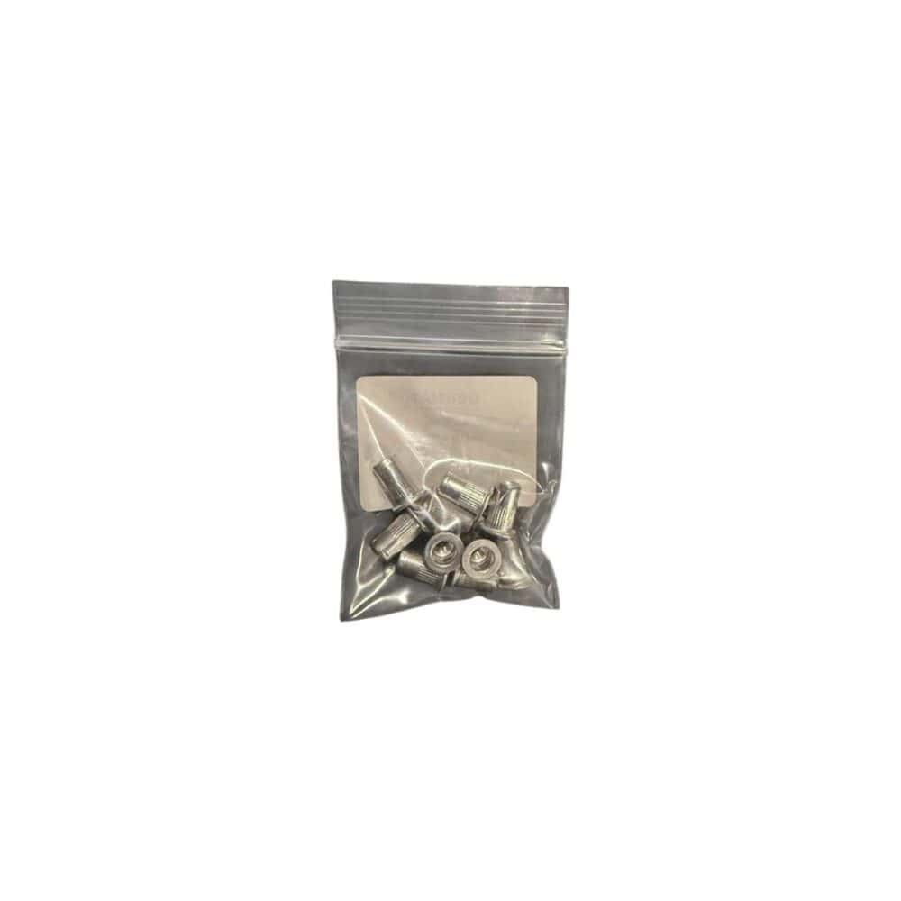 Blindklink moeren set M4 Aluminium 10 stuks