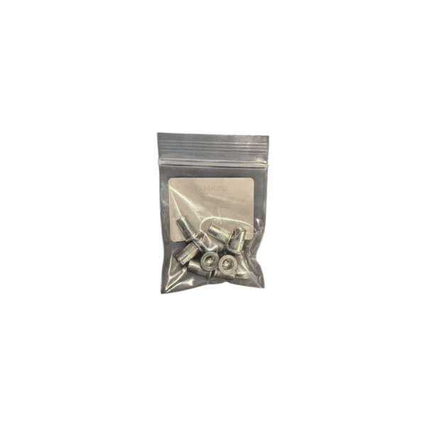 Blindklink moeren set M4 Aluminium 10 stuks