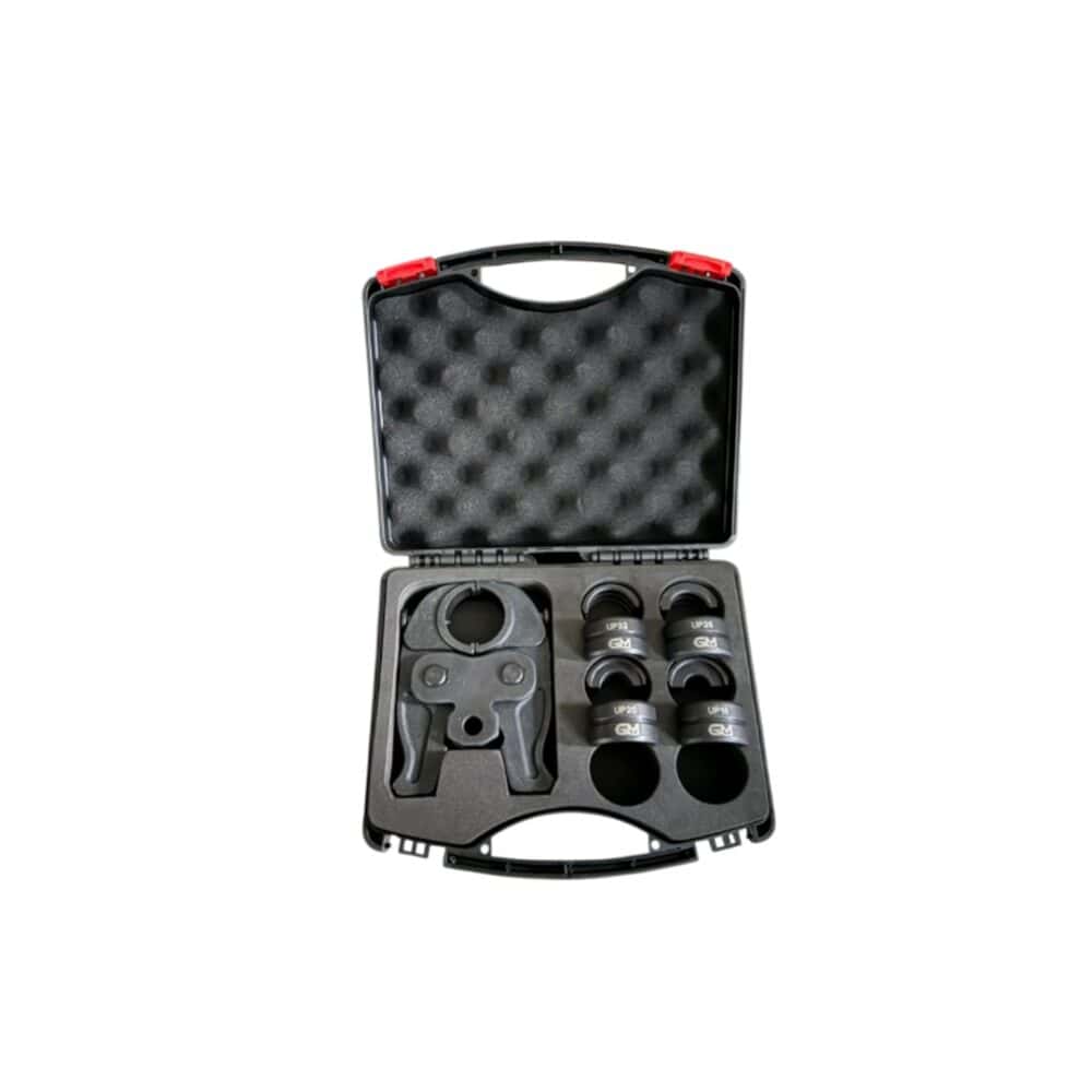 Germat persbek set UP-press met inschuifbare klembekken (16–32 mm)