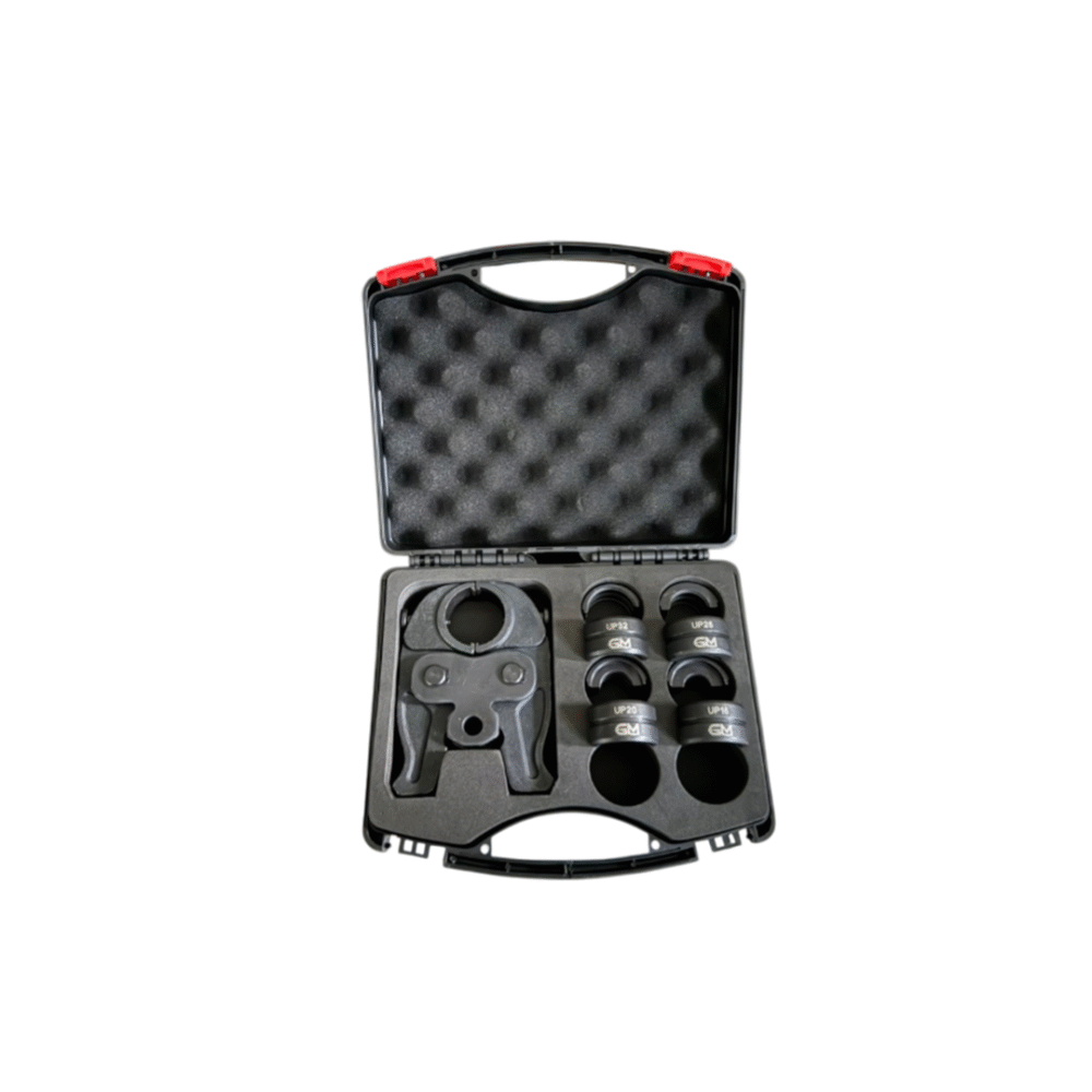 Germat persbek set UP-press met inschuifbare klembekken (16–32 mm)