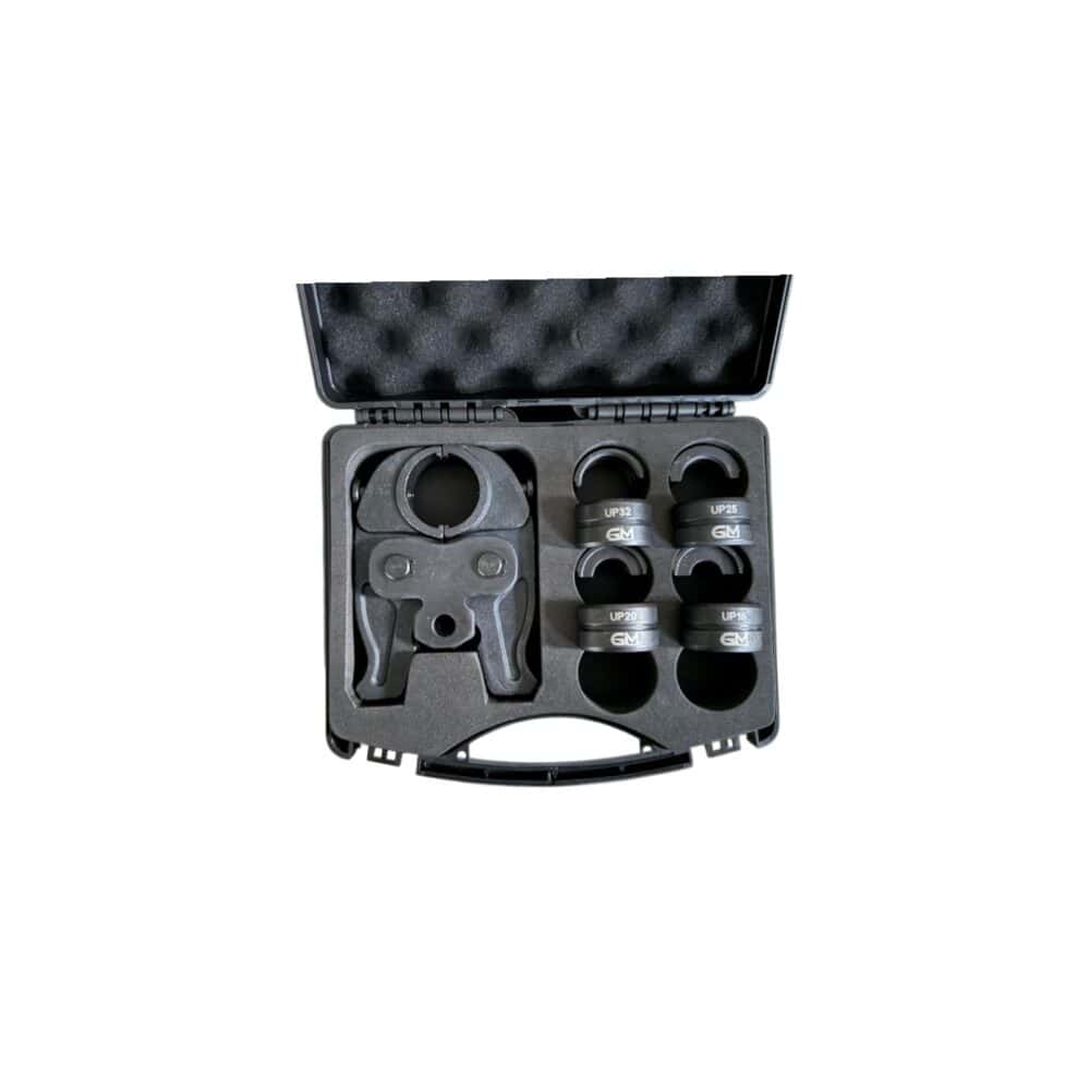 Germat persbek set UP-press met inschuifbare klembekken (16–32 mm)
