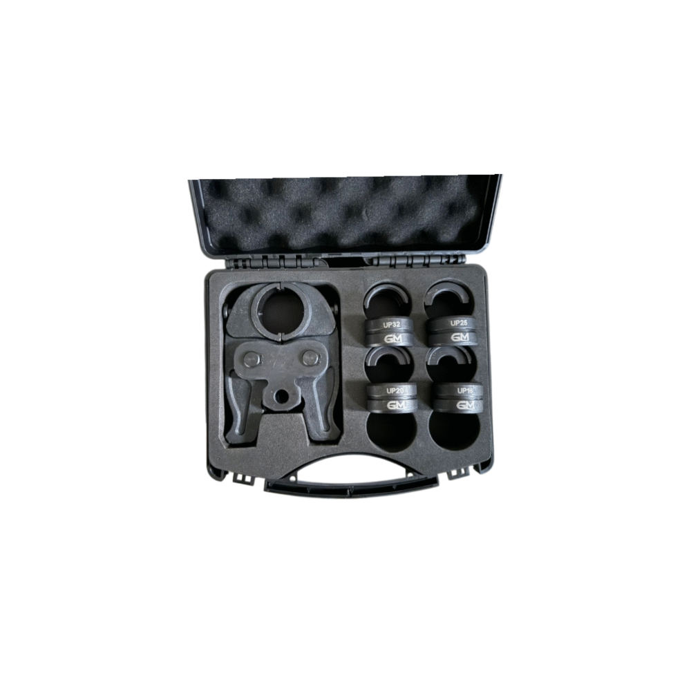 Germat persbek set UP-press met inschuifbare klembekken (16–32 mm)