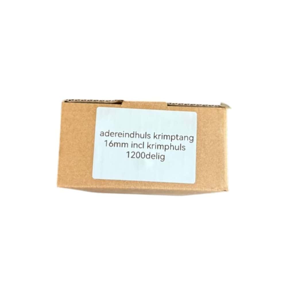 Adereindhuls krimptang 0,25-16 mm² met adereindhulzen – Germat